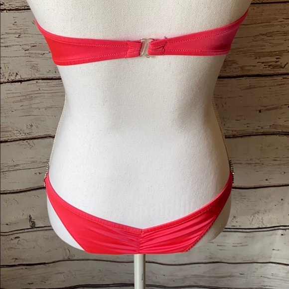 Small Pink Rhinestone Bikini EDM - Picture 5 of 12